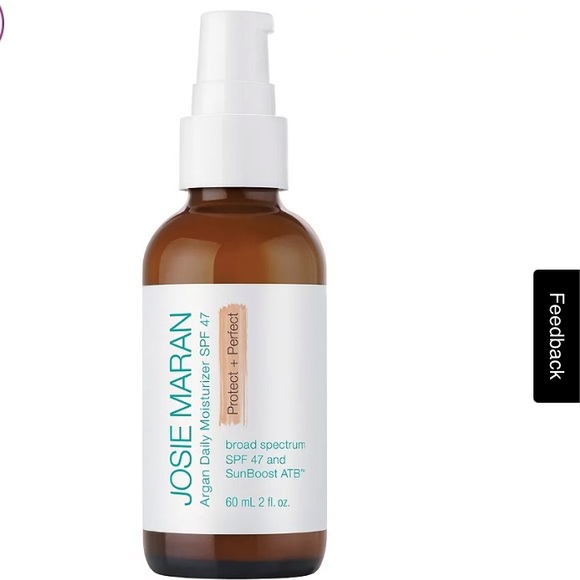 Josie maran Argan Daily Moisturizer Mineral SPF 30 tinted cream UV protectant - Picture 3 of 6